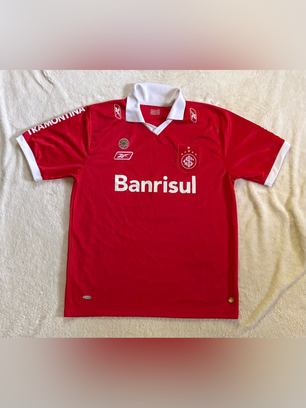 World Cup Reebok SC Internacional Home Soccer Football Jersey 2006 Fernandao #9